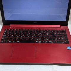🐸NEC🌟Lavie🌟PC-GN11ENRD🌟美品赤🌟SSD🌟WIN11🌟Office2021の画像