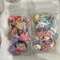キッズヘアゴムの画像