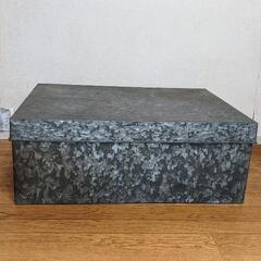 ガンガン衣装ケース　３点　ブリキ　昭和レトロ　の画像