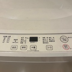 洗濯機の画像