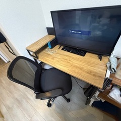 机&オフィスチェアの画像