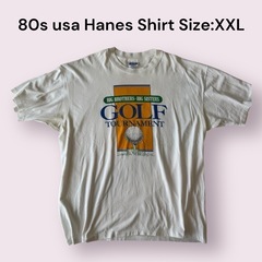 80s usa製 Hanes Fifty-Fifty XXL T...