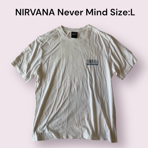 希少】Nirvana Never Mind Tシャツ L 両面プリント (FBF) 東郷の