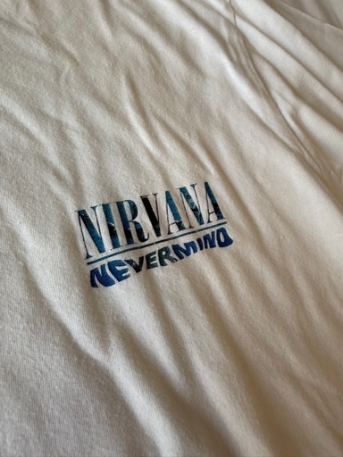 【希少】Nirvana Never Mind Tシャツ L 両面プリント