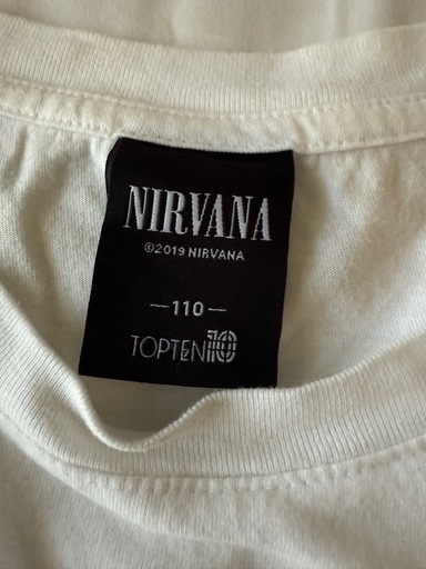 【希少】Nirvana Never Mind Tシャツ L 両面プリント