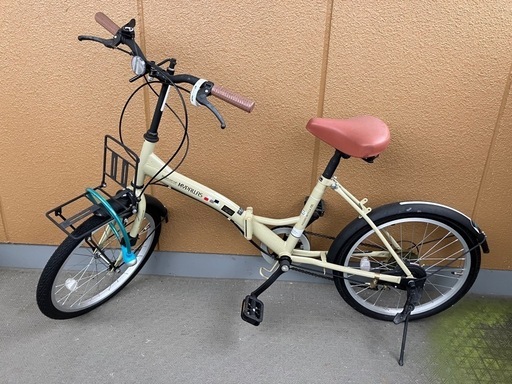 折りたたみの自転車