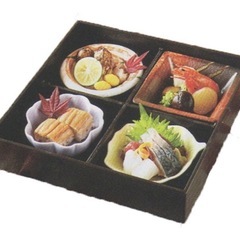 ②松花堂弁当5人用　来客、外国人のおもてなしにどうぞの画像