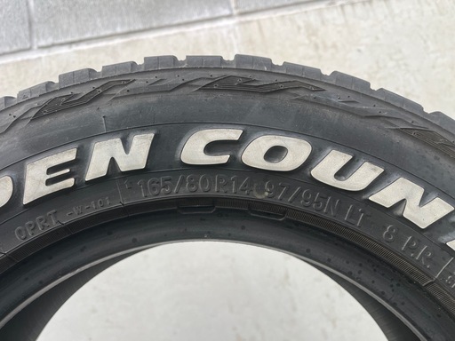 TOYO オープンカントリー　ＲＴ　165/80R14