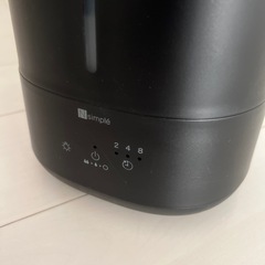 ニトリ加湿器　「黒」の画像
