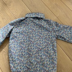 ジャンバー　130　アウター　花柄　薄手　の画像