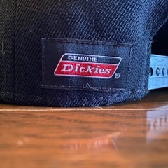 美品未使用近い黒DICKIES刺繍キャップ帽子メンズレディースワークの画像