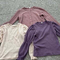 140 子供服　3点セット　トップス