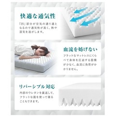 シングル　折り畳み　マットレスの画像