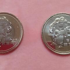 大阪万博　記念硬貨　500円✕2枚の画像