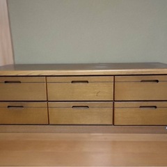 大塚家具 ローチェスト 棚の画像