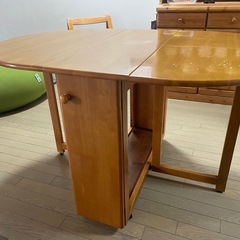 無料　お取引ありがとうございました🙏 。折りたたみダイニングテー...