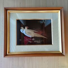 輪島塗額装、樽見正峰