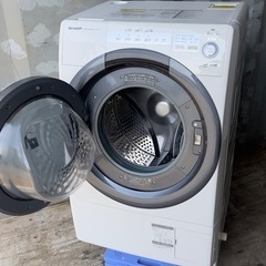 🔥🔥シャープ7kg19年購入🔥🔥←左開き✨❗️ 7kgドラム式洗濯機 🔥🔥シャープ7kg19年購入🔥🔥←左開き✨❗️ 7kgドラム式洗濯機
