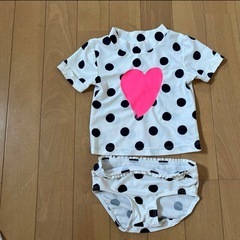 ベビー水着　80サイズ　ラッシュガード 