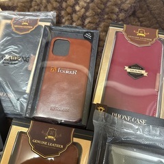 携帯ケース500円！今度は、高級　iPhone GALAXY等本革ケースの画像