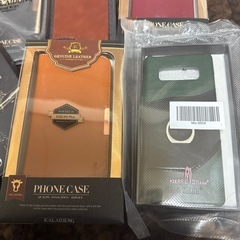 携帯ケース500円！今度は、高級　iPhone GALAXY等本革ケースの画像