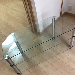 　ガラス　テレビボード　テレビ台