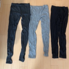 無印良品のトレンカとスパッツ
