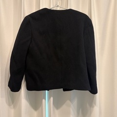 Ballsey ブラック ノーカラージャケット 36サイズの画像