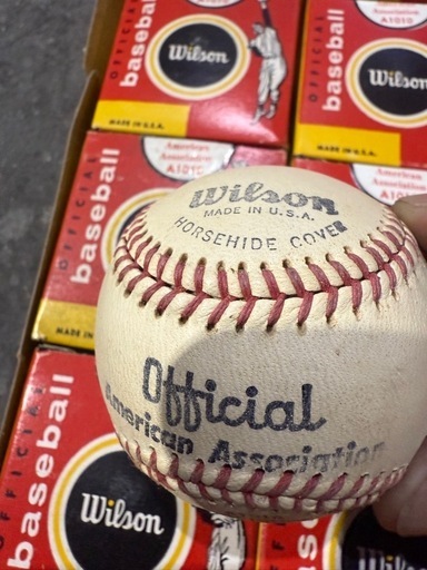 50s usa製 Wilson Baseball 1dozen vintage