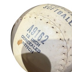 50s usa製 Wilson Softball 12inch vintageの画像