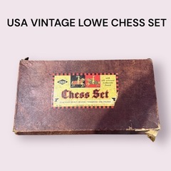 USA VINTAGE LOWE CHESS SET チェスセッ...