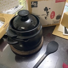 ご飯　かまど焚き