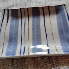 九谷焼　万華鏡と化す角皿5点の画像