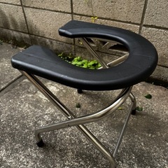 介助、補助、
折りたたみ椅子