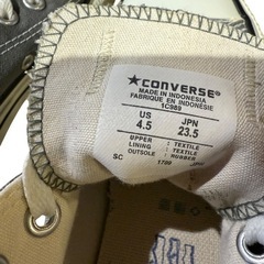 CONVERSE ALL STAR LOW 23.5cm greyの画像