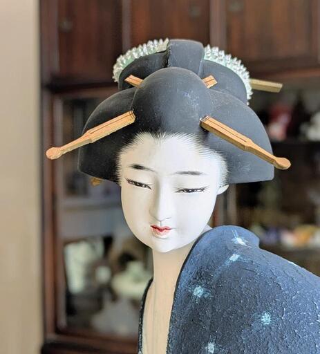 取引中】無料Free!☆ビンテージ☆博多人形Japanese doll (mak 取引中】無料Free!☆ビンテージ☆博多人形Japanese doll (mak