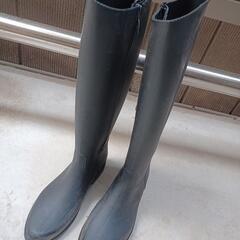 レインシューズ　長靴　レインブーツ　ロング長靴　ロング