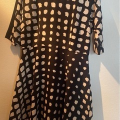 【DAMA 美品】7部袖 ワンピース 