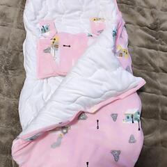 【ZSZY】スリーパー おくるみ　ピンク色　ベビー布団の画像