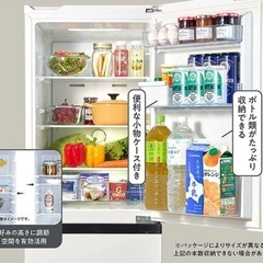 【美品】冷蔵庫162L 自動霜取りの画像
