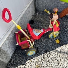 アンパンマンの三輪車