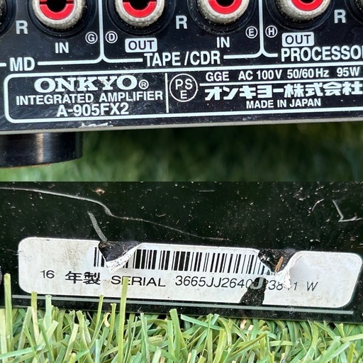 ONKYOCR-555、ONKYOA-905FX2 2点セット ONKYOCR-555、ONKYOA-905FX2 2