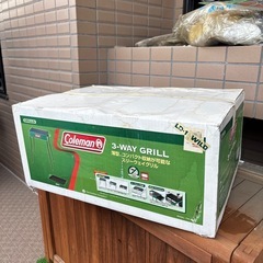 【新品・未使用！】Coleman 3-WAY GRILLの画像