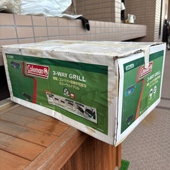 【新品・未使用！】Coleman 3-WAY GRILLの画像