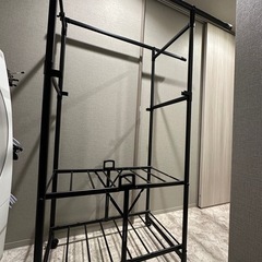 カインズ 室内物干し パタランミニ ランドリーラックの画像