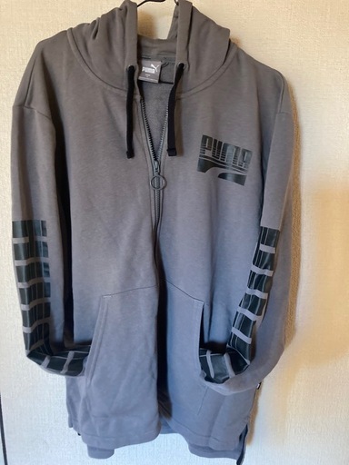 PUMA プーマ グレー パーカーサイズ L (オペダライ) 東静岡の