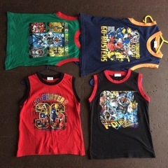 子供服 タンクトップ 120 仮面ライダーフォーゼ・特命戦隊ゴー...