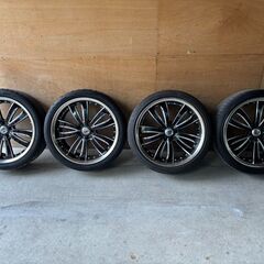255/35R20　アルミ+タイヤ4本セット