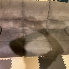 ３人掛けソファ リクライニング式の画像