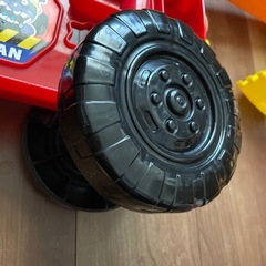 【室内のみ利用】乗用　アンパンマン　わんぱく　ショベルカーの画像